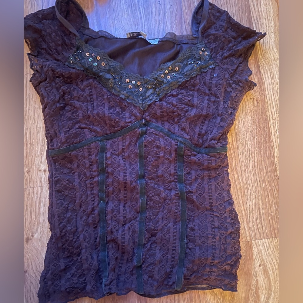 Brown top